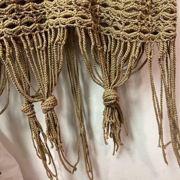 Beige coverup or worn with a slip - Picture 4 of 5